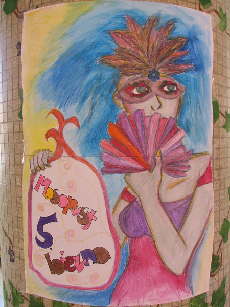 Plakáty zvoucí na&nbsp;masopustní veselici