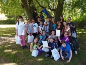 Soutěž hlídek mladých zdravotníků na Českém červeném kříži 1