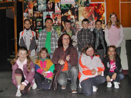 Návštěva filmového představení - III.C