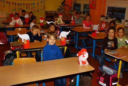 Mikuláš ve škole