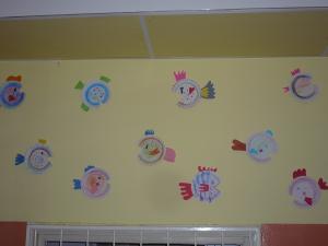 ryby vyrobené 2. oddělením ŠD