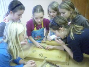 Děti pracovaly v několika skupinkách